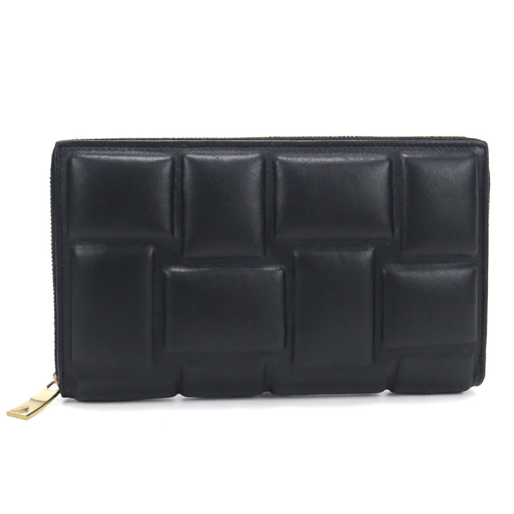 BOTTEGA VENETA Women's Zip-Around Wallet, Black